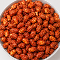 Sweet & Hot Buffalo Peanuts - Bold Sweet & Spicy Roasted Peanut Snack, Crunchy Flavorful Party & On-the-Go Treat