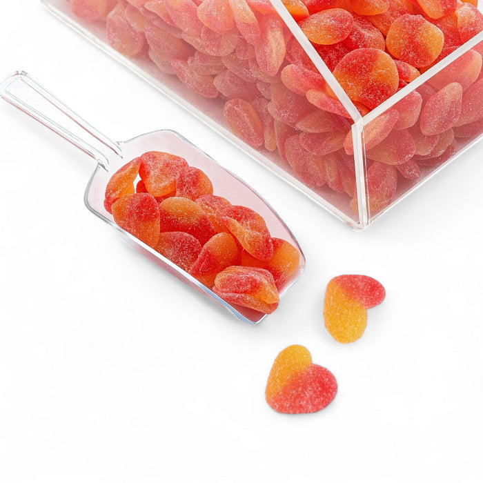 Gummy Peach Hearts