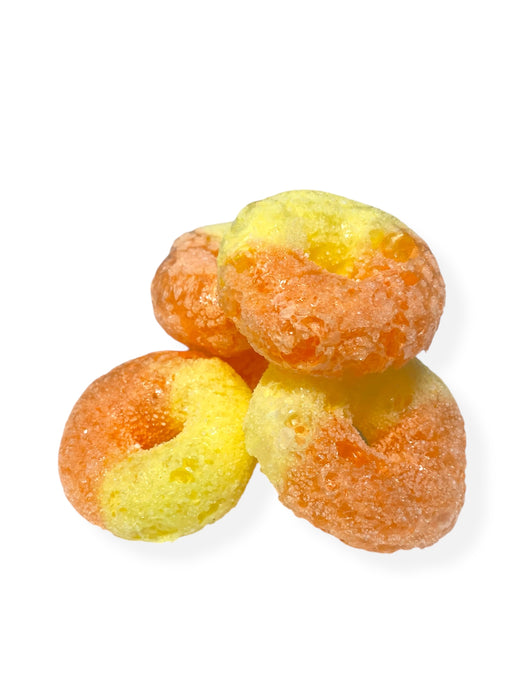 Freeze Dried Gummy Peach Rings