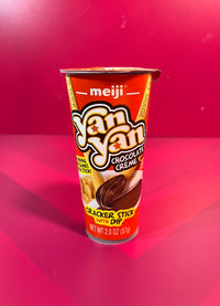 Thumbnail for Yan Yan Chocolate Crème Cracker Sticks with Dip: A Dip-Tastic Delight!