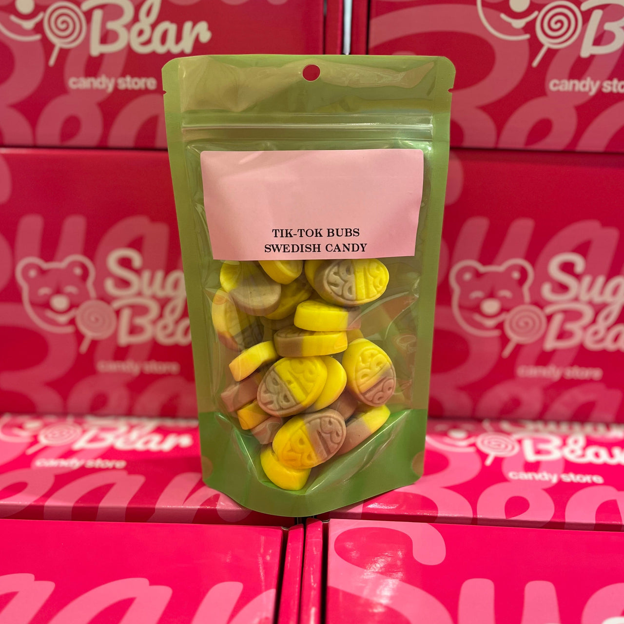 TikTok Bubs: Swedish Candy Mini Banana Ovals