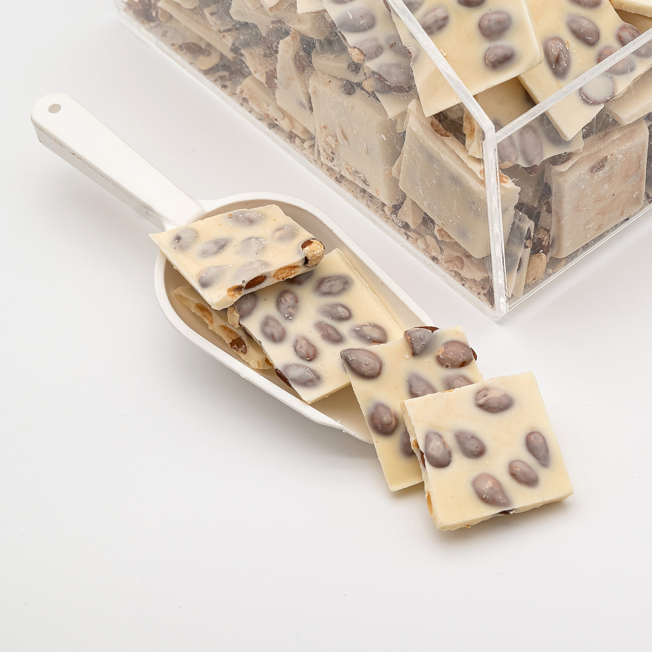 White Chocolate Almond Bark