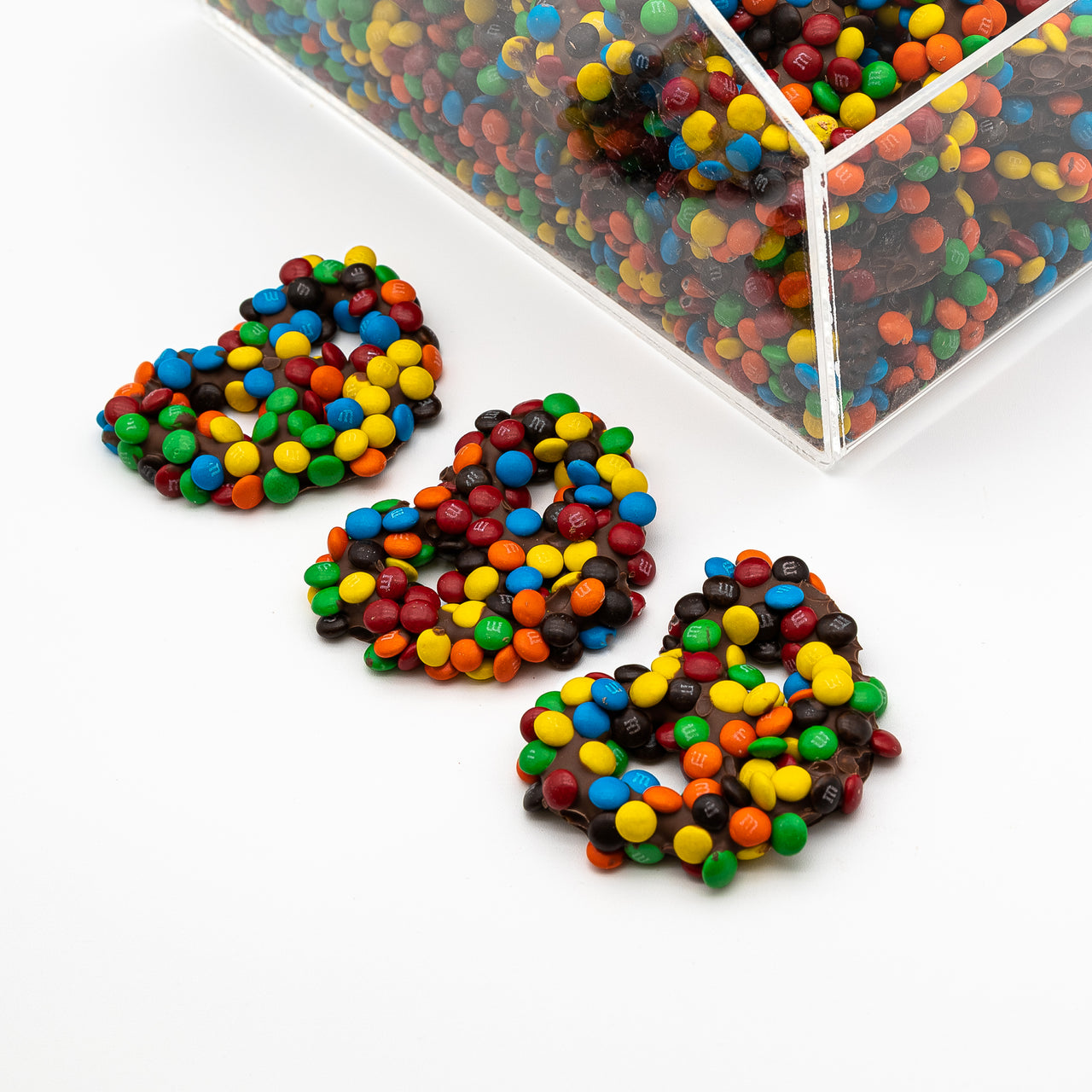 Milk Chocolate Mini M&M's Premier Jumbo Pretzels