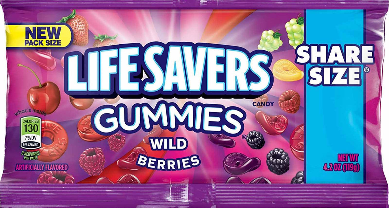 LifeSavers Gummies Share Size - Wild Berries - 15 ct.