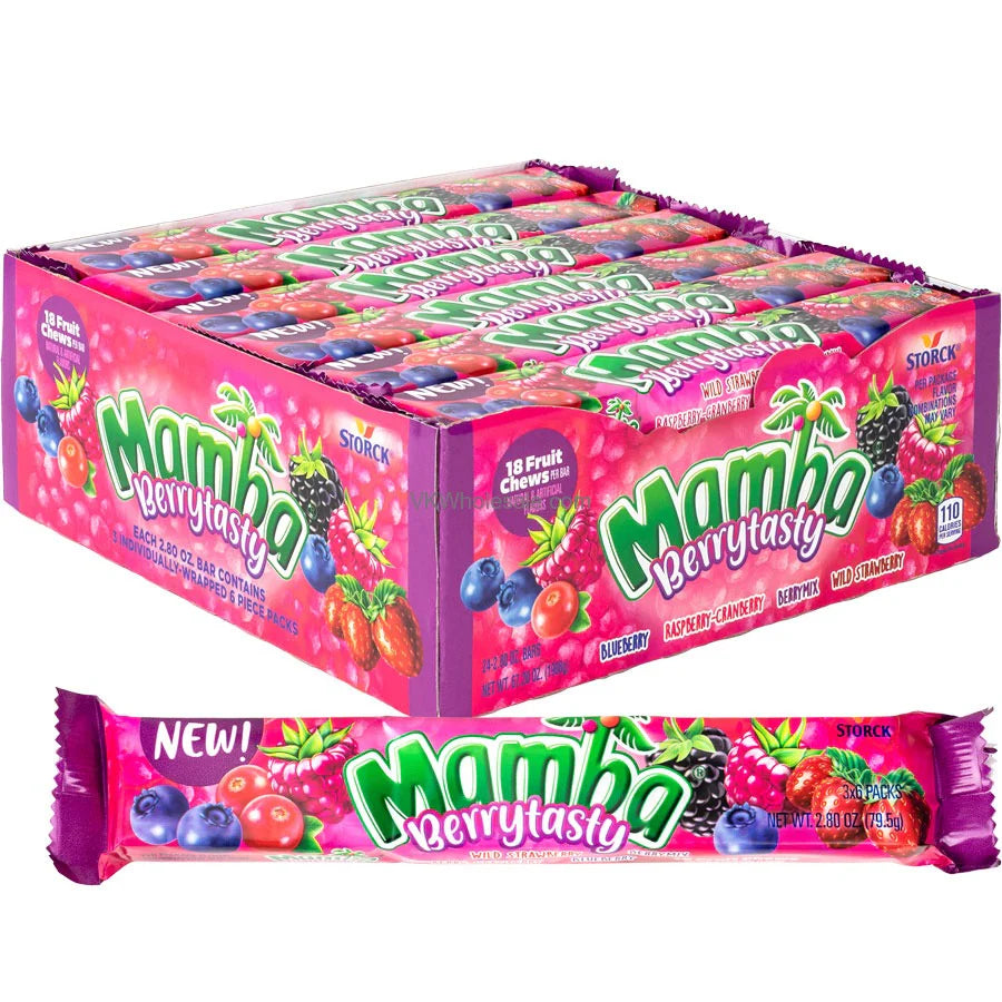 Mamba Berrytasty Fruit Chews 24 ct.