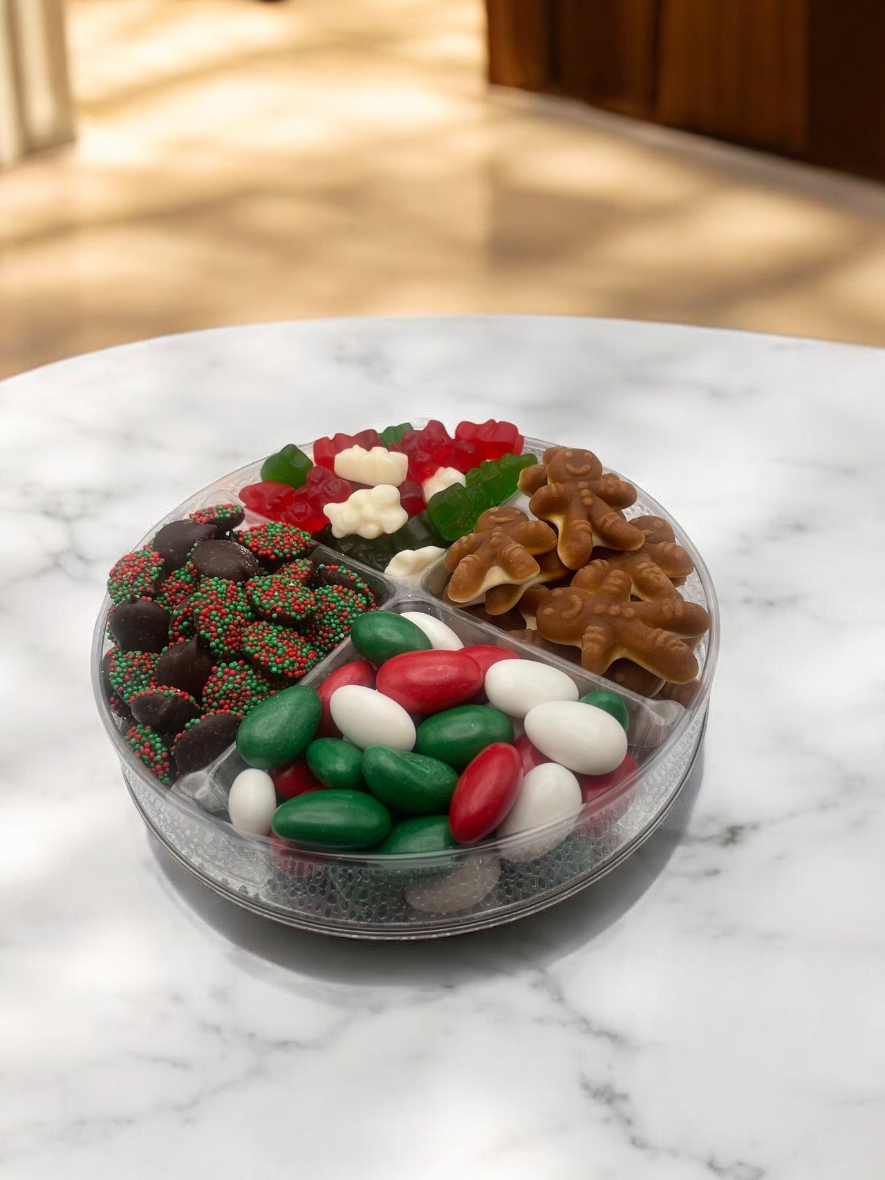 Gourmet Christmas Sweets Tray