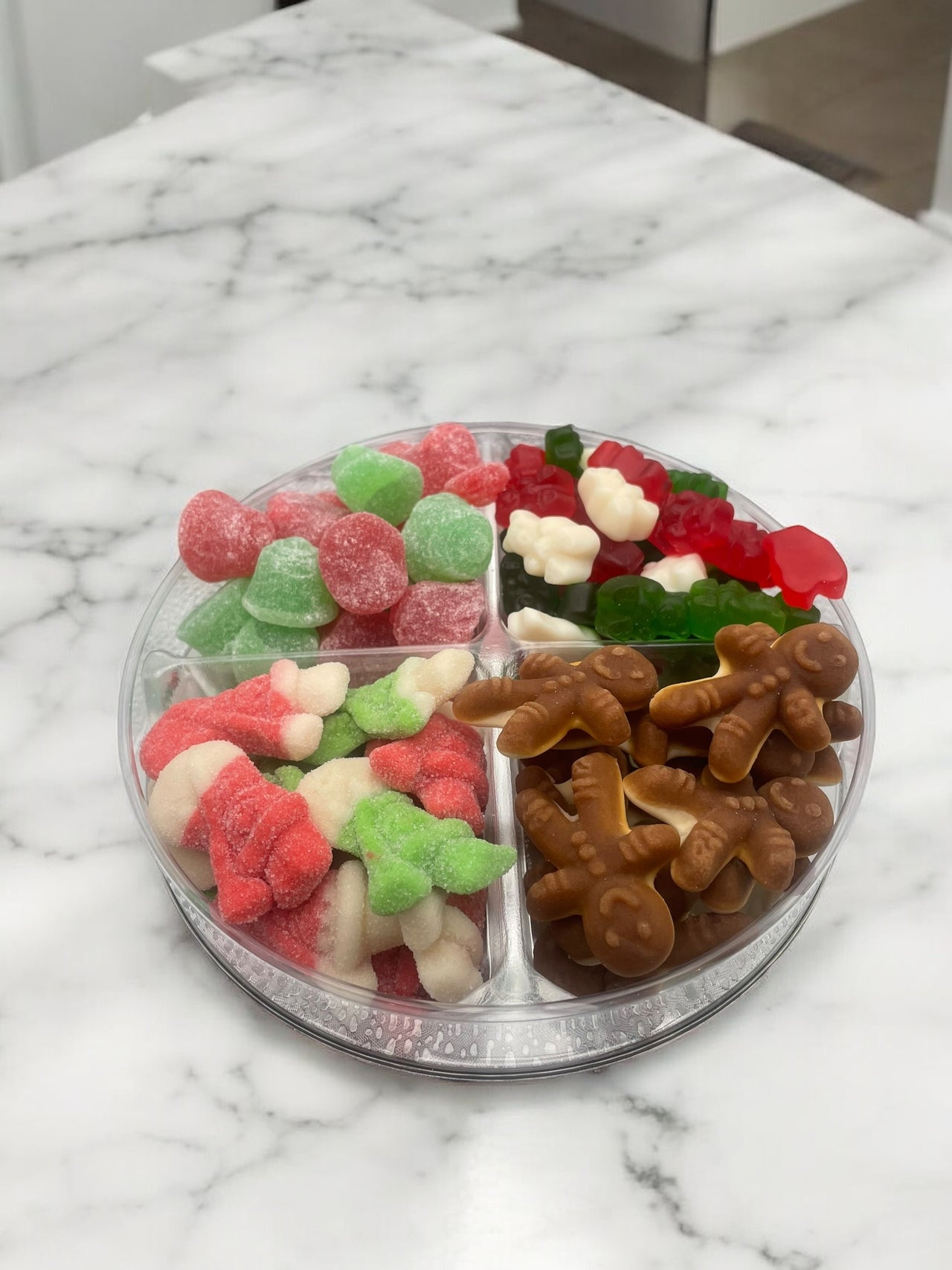 Christmas Gummy Candy Tray