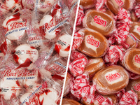 Soft Peppermint Puffs & Vanilla Caramel Creams – Classic Mint & Creamy Candy Variety