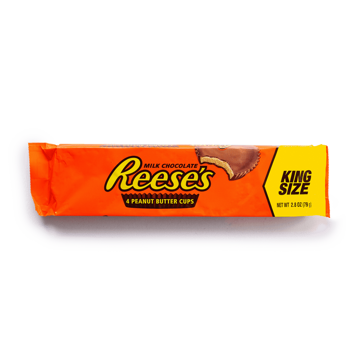 Reese's Milk Chocolate Peanut Butter Cups King Size 2.8oz 24ct