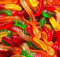 Gummy Worms & Gummy Bears Mix 1lb