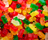 Gummy Worms & Gummy Bears Mix 1lb