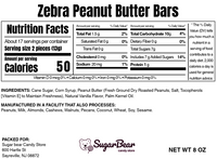 Zebra Peanut Butter Bars
