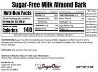 Sugar-Free Milk Almond Bark