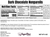 Dark Chocolate Nonpareils