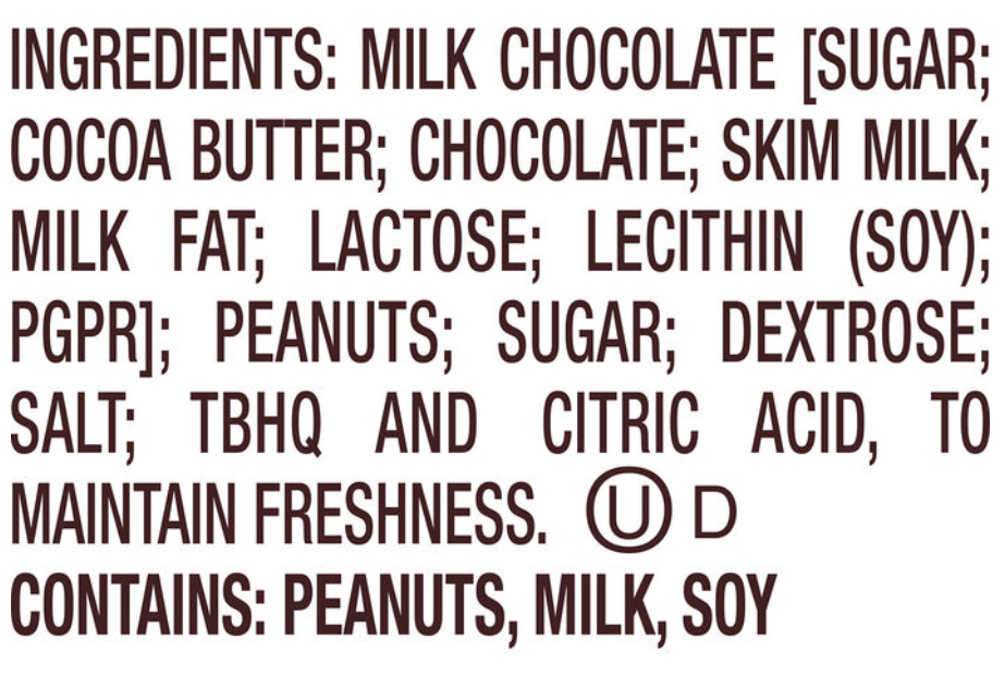 Reese's Milk Chocolate Peanut Butter Cups King Size 2.8oz 24ct