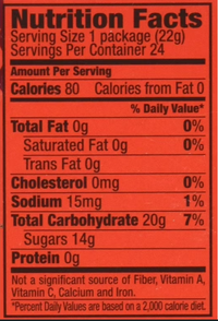 Hot Tamales Fierce Cinnamon 0.78 oz. Box 24 ct.