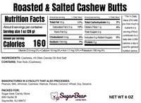 Roasted & Salted Cashew Butts – Crunchy, Ready-to-Snack Nut Pieces