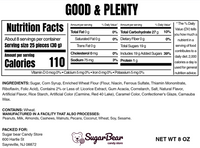 Good & Plenty (Licorice Pastels)