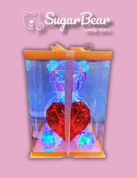 Thumbnail for Glowing Hearts Delight: LED Bear Valentine's Gift