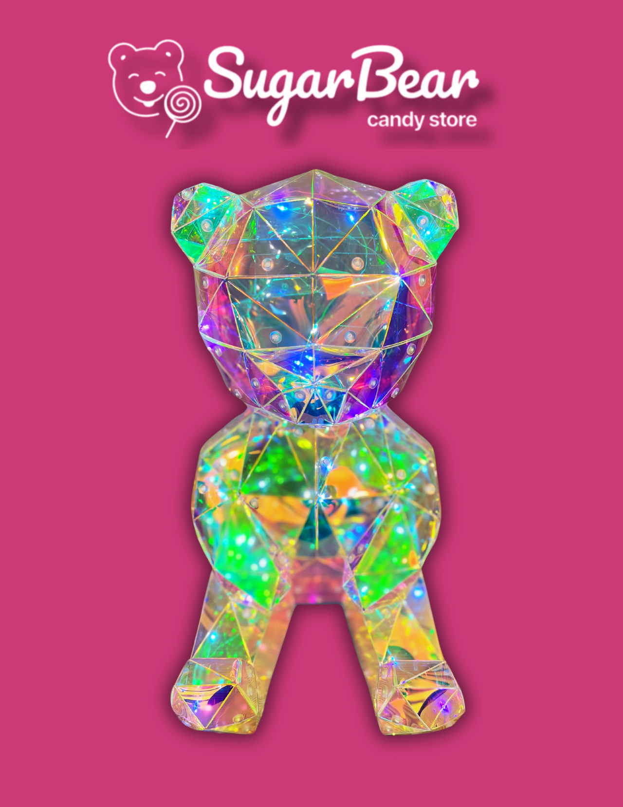 Luminous Love: LED Teddy Bear Valentine's Gift
