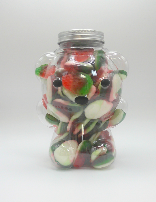 Jar of Gummy Strawberries & Cream