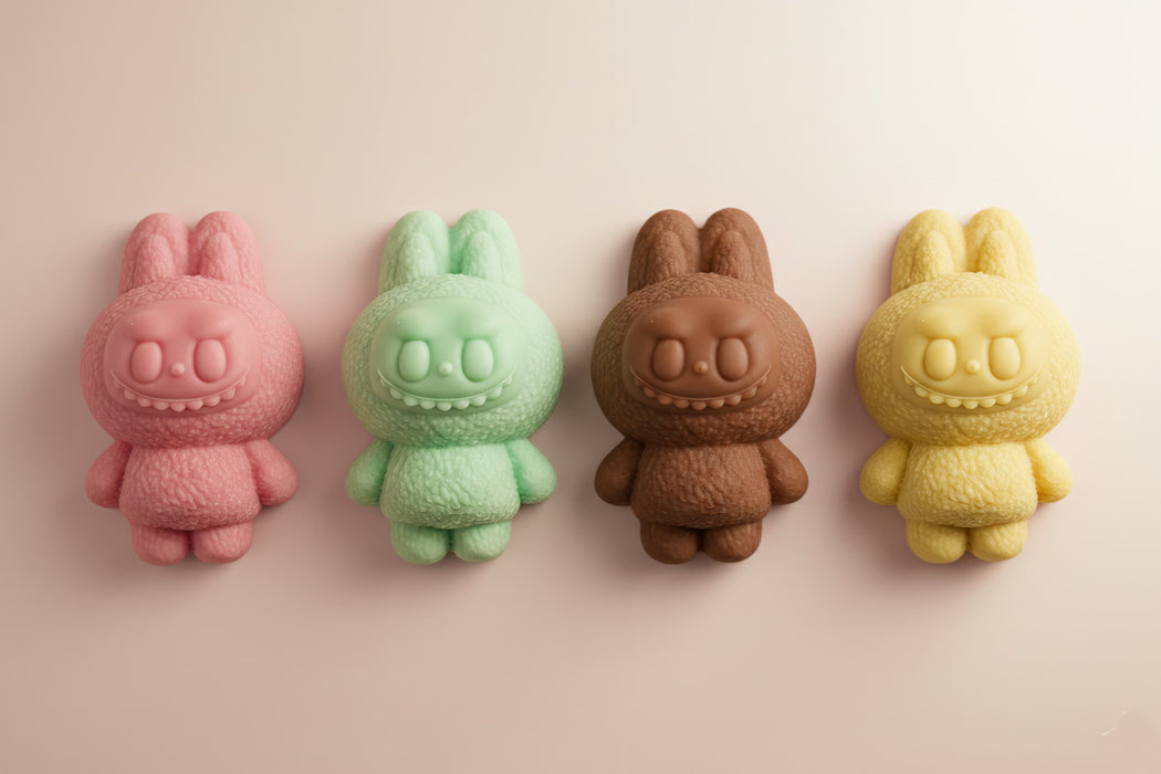 Sugar Bubu Chocolate Collection Gift Set 4 Pack – Angel Hair, Mango Jelly, Matcha Strawberry, Dubai Pistachio