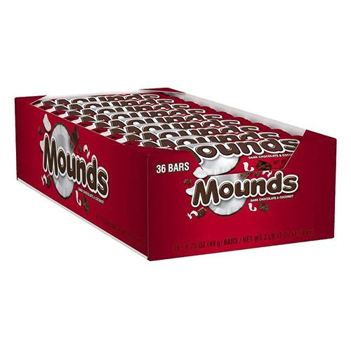 Mounds Dark Chocolate & Coconut Candy Bar 36 ct.