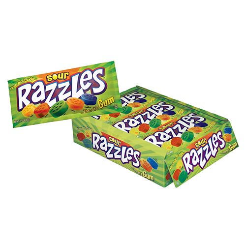 Razzles Sour Candy 1.4 oz. 24 ct.