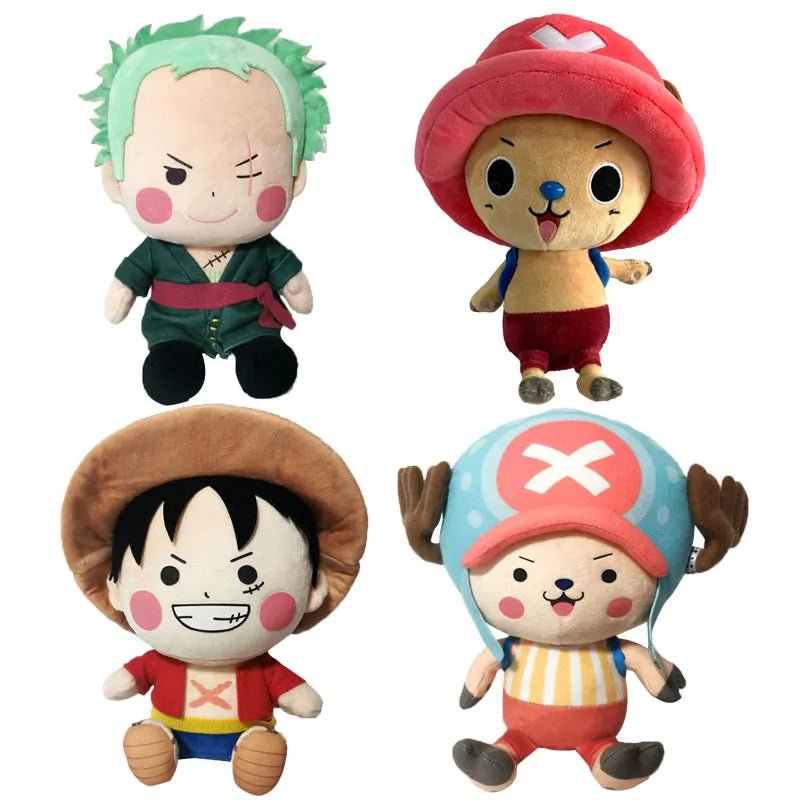 Anime One Piece 15 Styles Plush Toys Cartoon Figures Luffy Tony Chopper Zoro Kawaii Toy Stuffed Soft Dolls Kids Xmas Gifts - Toys | Sugar Bear Candy