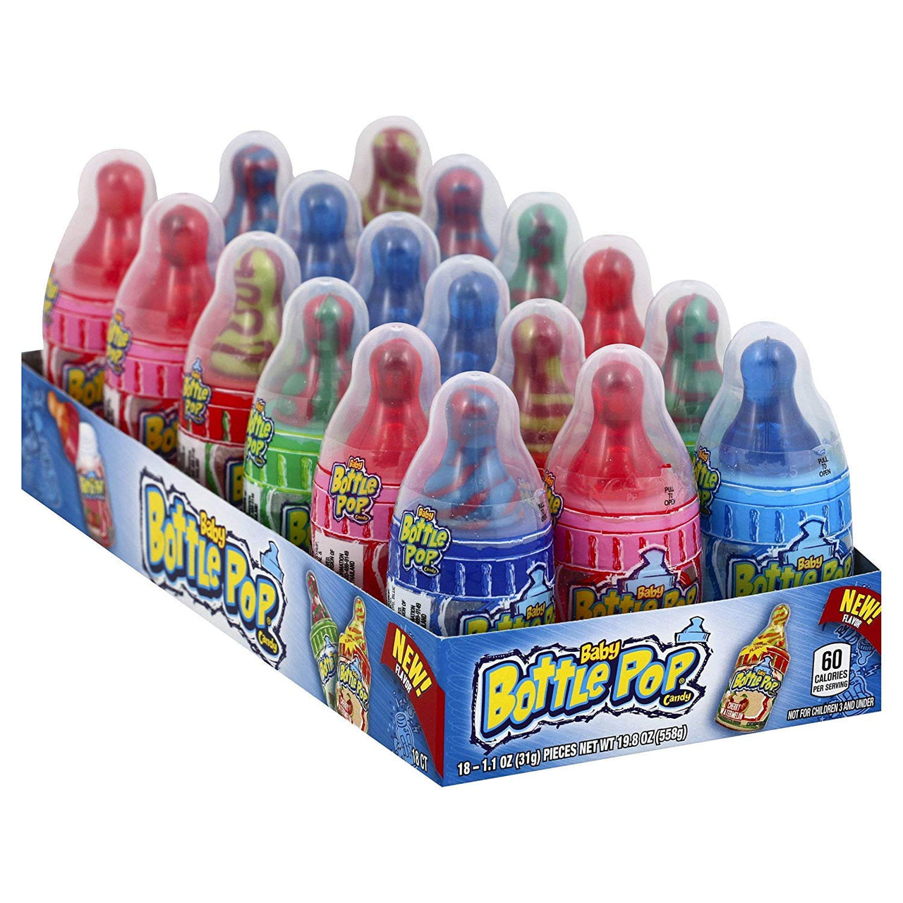 Baby Bottle Pops 18 ct. - Novelty | Sugar Bear Candy