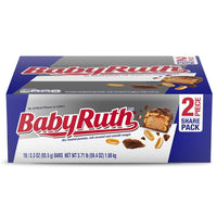 Thumbnail for Baby Ruth Share Size Bar 18 ct. - Novelty | Sugar Bear Candy