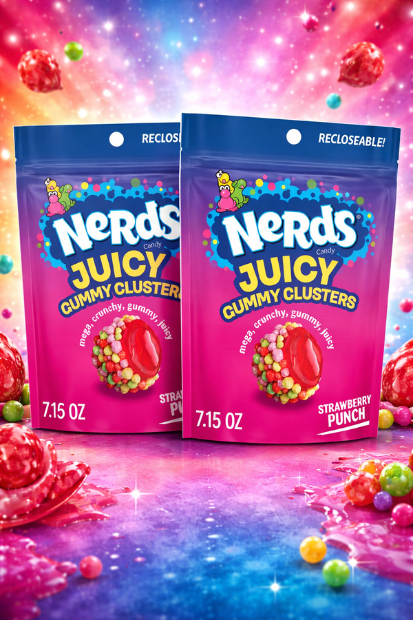 Nerds Juicy Clusters Candy Duo – 2 Pack 7.15 oz