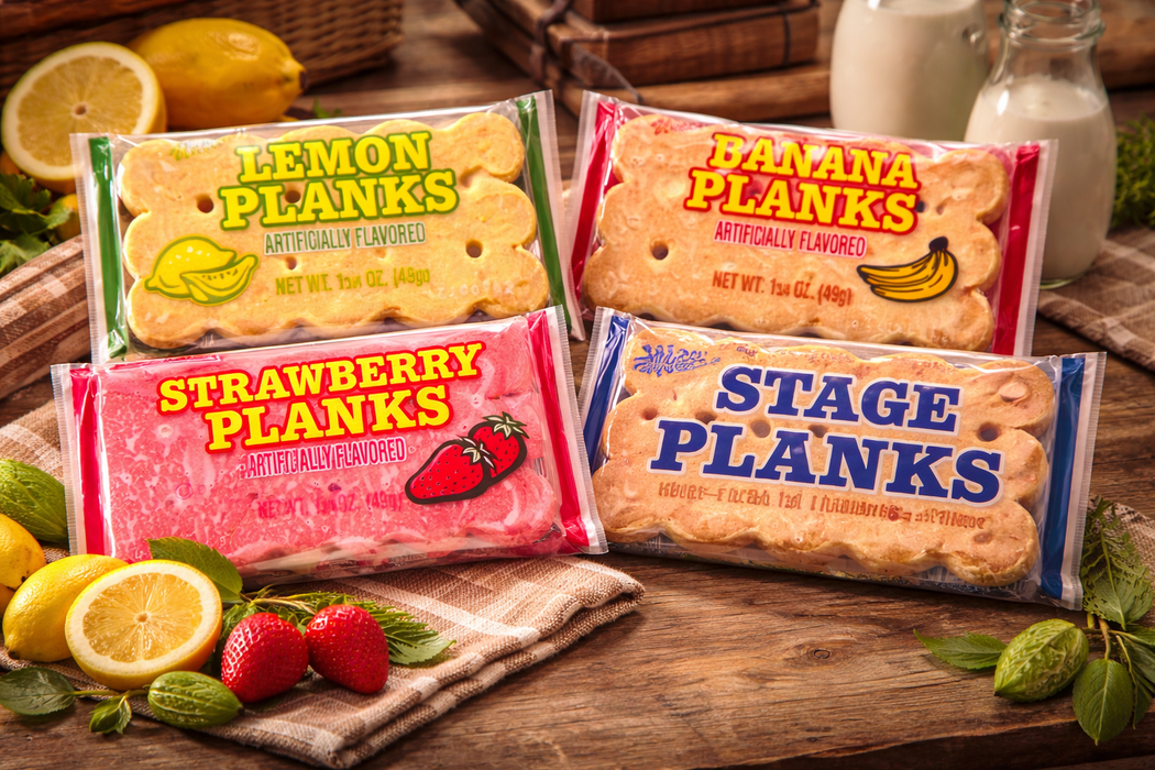 4 Pack Uncle Al's Planks Variety Bundle