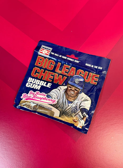 Big League Chew Big Rally Blue Raspberry: A Home Run for Raspberry Lovers! - Candy | Sugar Bear Candy