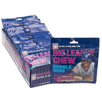 Thumbnail for Big League Chew Blue Raspberry 12 ct. - Novelty | Sugar Bear Candy