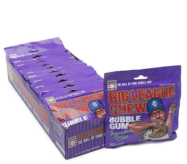 Big League Chew Grape 12 ct.