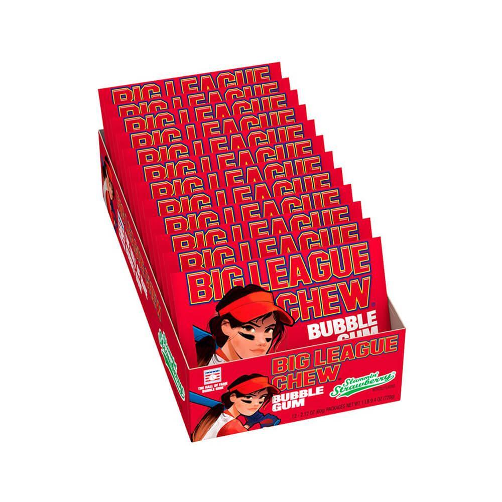 Big League Chew Strawberry 12 ct.