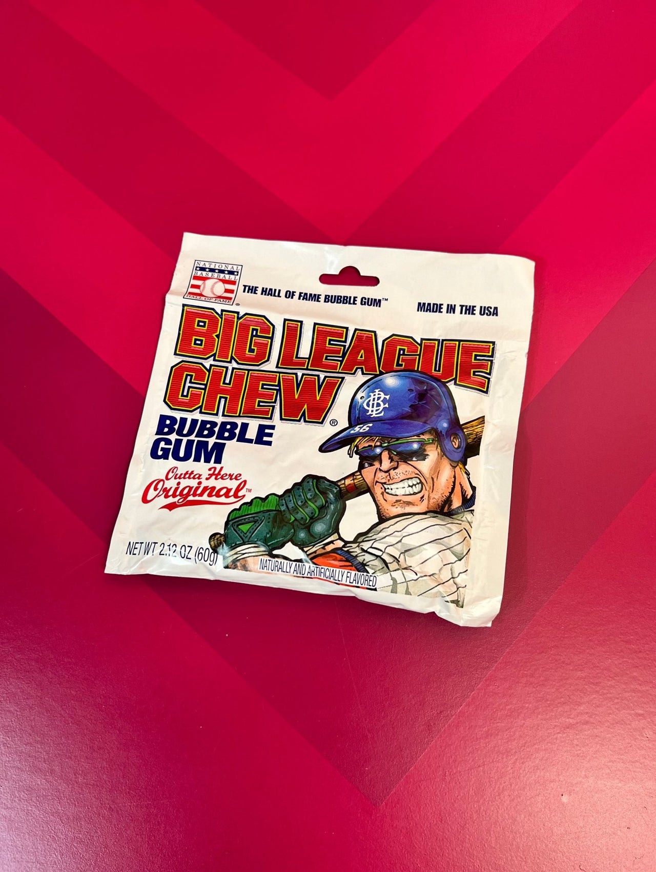 Big League Chew Outta Here Original: The Classic Ballplayer's Bubble Gum - Candy | Sugar Bear Candy