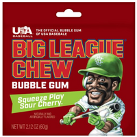 Big League Chew Gum Multi-Flavor Variety Bundle – Assorted Shredded Bubble Gum Packs