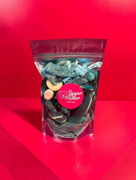 Blue Gummy & Sour Mix - Candy | Sugar Bear Candy