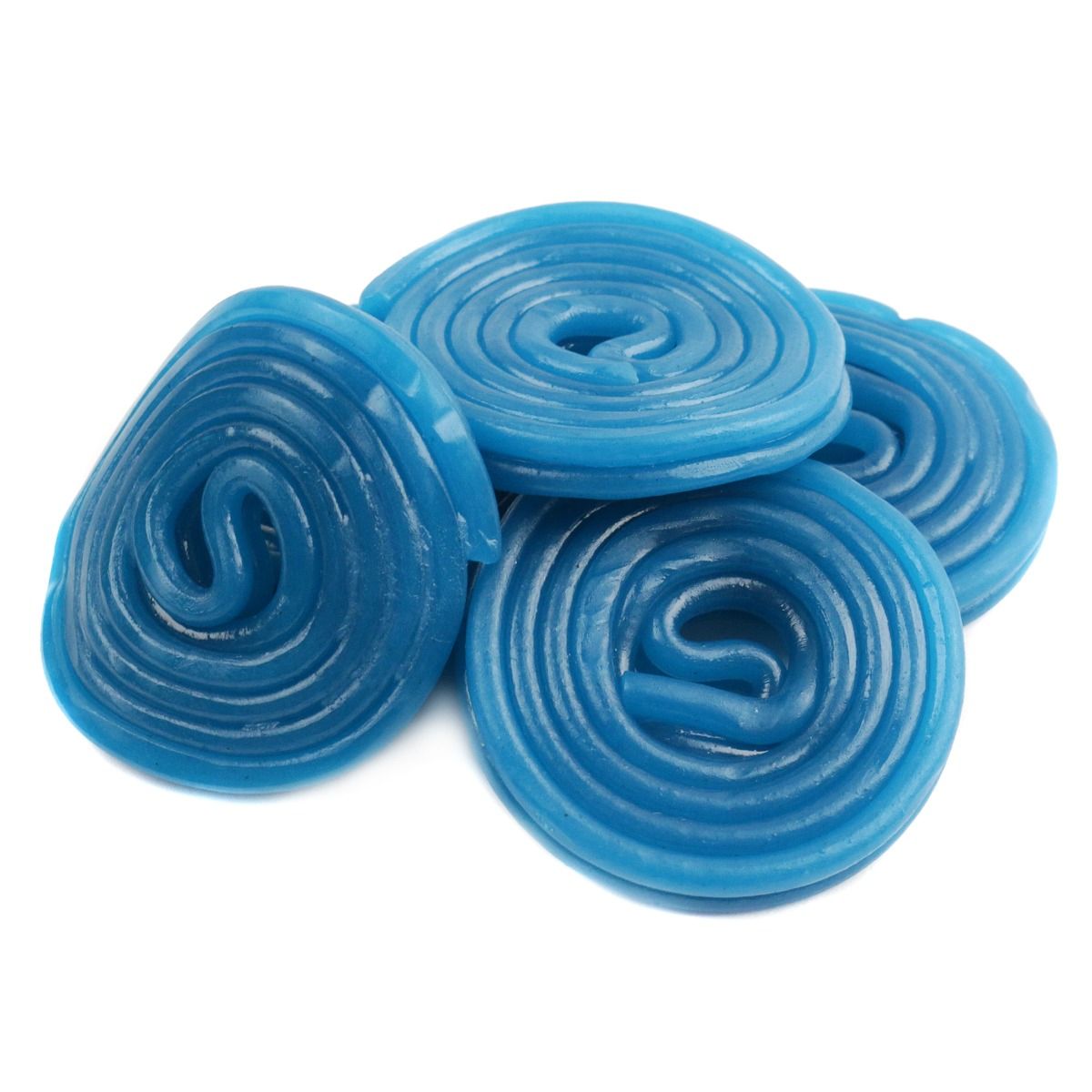 Blue Raspberry Licorice Wheels | Sugar Bear Candy
