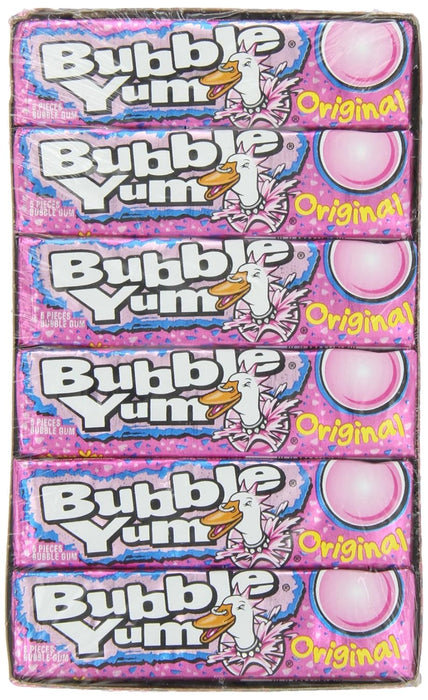 Bubble Yum Gum Original 18 ct. - Novelty | Sugar Bear Candy