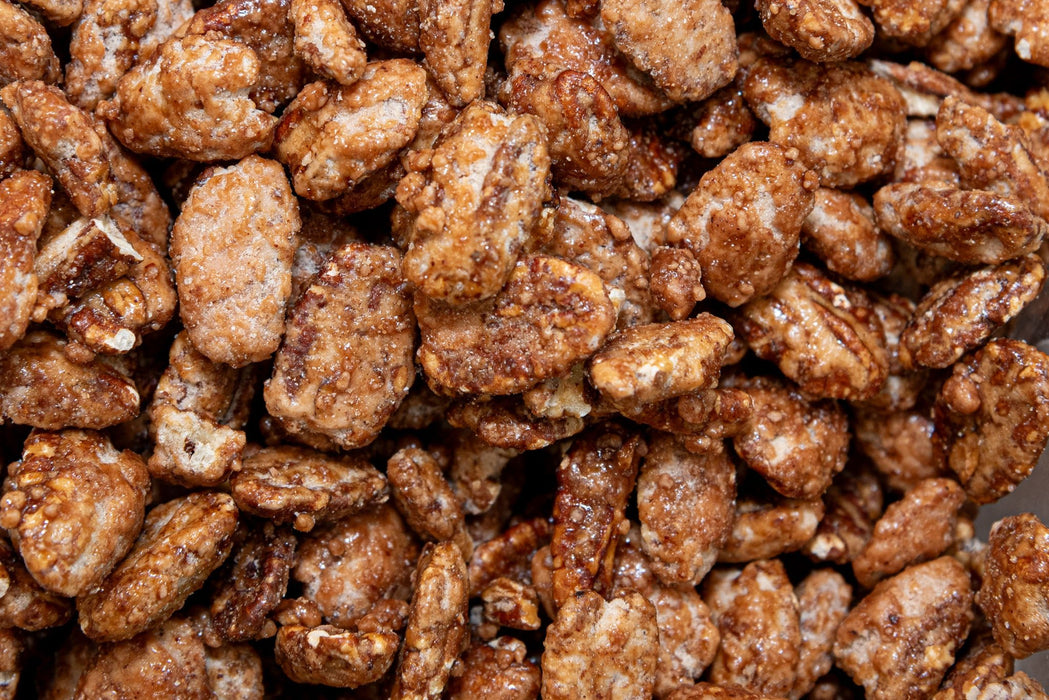 Caramel Pecans - Sweet nuts | Sugar Bear Candy