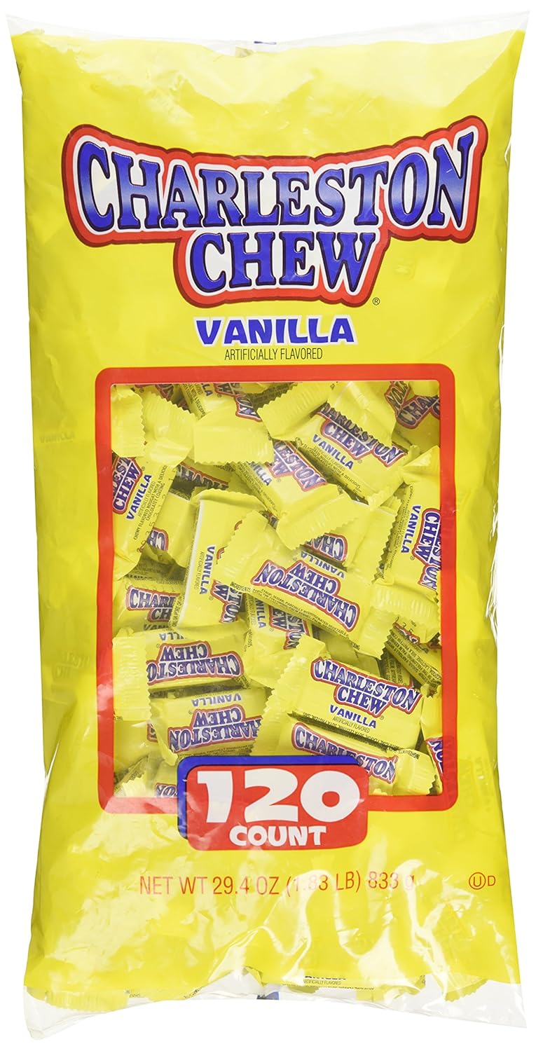 Charleston Chew Vanilla Bulk 120 ct. - Novelty | Sugar Bear Candy