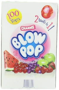 Thumbnail for Charms Blow Pops Assorted 100 ct. - Novelty | Sugar Bear Candy