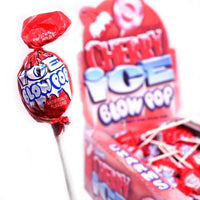 Charms Cherry Ice Blow Pop 48 ct. - Novelty | Sugar Bear Candy