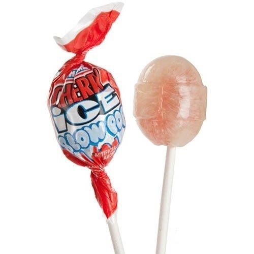 Charms Cherry Ice Blow Pop 48 ct. - Novelty | Sugar Bear Candy