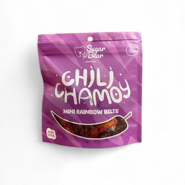 Chili Chamoy Mini Rainbow Belts 4oz Pack - Candy | Sugar Bear Candy
