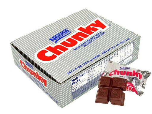 Chunky Candy Bar 24 ct. - Novelty | Sugar Bear Candy