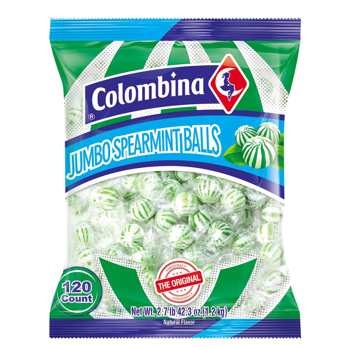 Colombina Jumbo Spearmint Balls 120 ct.